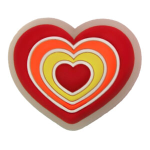 جیبیتز چراغ دار طرح قلب قرمز