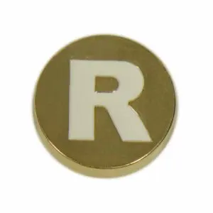 جيبيتز فلزی طرح حرف R