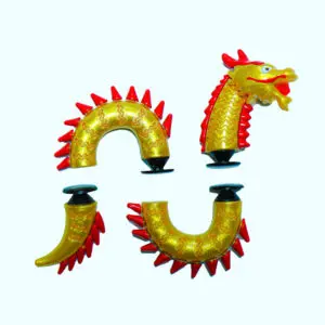 جیبیتز طرح اژدها 4 تیکه طلایی