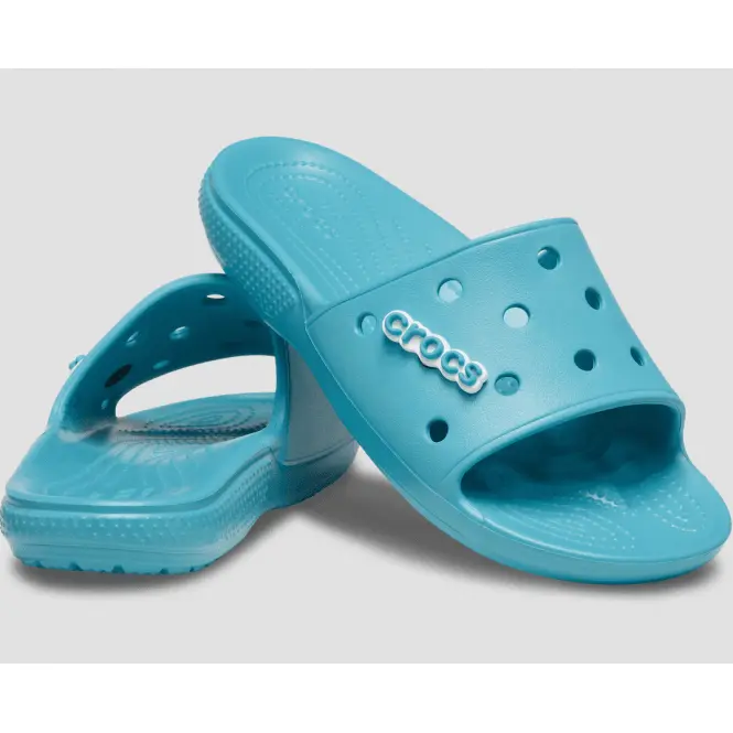 کراکس صندل کلاسیک اسلاید آبی2