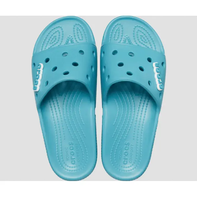 کراکس صندل کلاسیک اسلاید آبی3