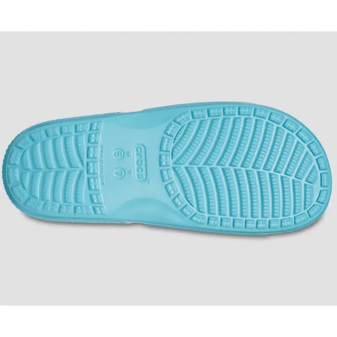 کراکس صندل کلاسیک اسلاید آبی4