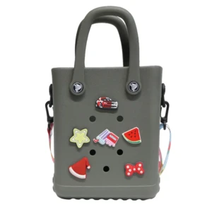 کیف کوچک کراکس طوسی