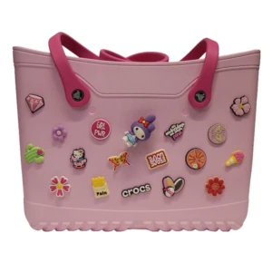 کیف کراکس صورتی