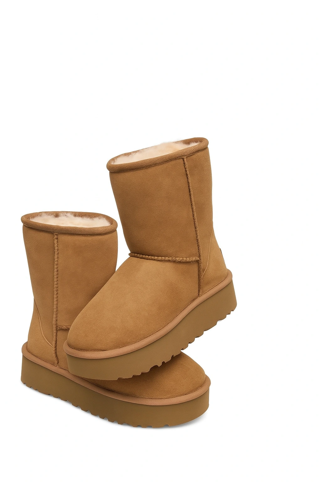 گ کلاسیک شورت پلتفرم بلوطی2